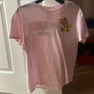 Tom and Jerry Tee. Size M. Slightly Worn